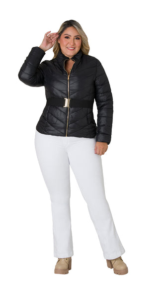 Chaqueta Impermeable 4B5682CH - Negro