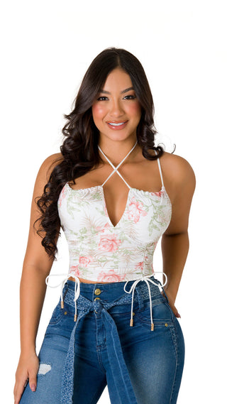 Blusa Con Fruncidos 7B5362B - Estampado