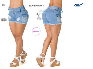 Joelly Short Levantacola 71213DSHPA-N - Azul Claro