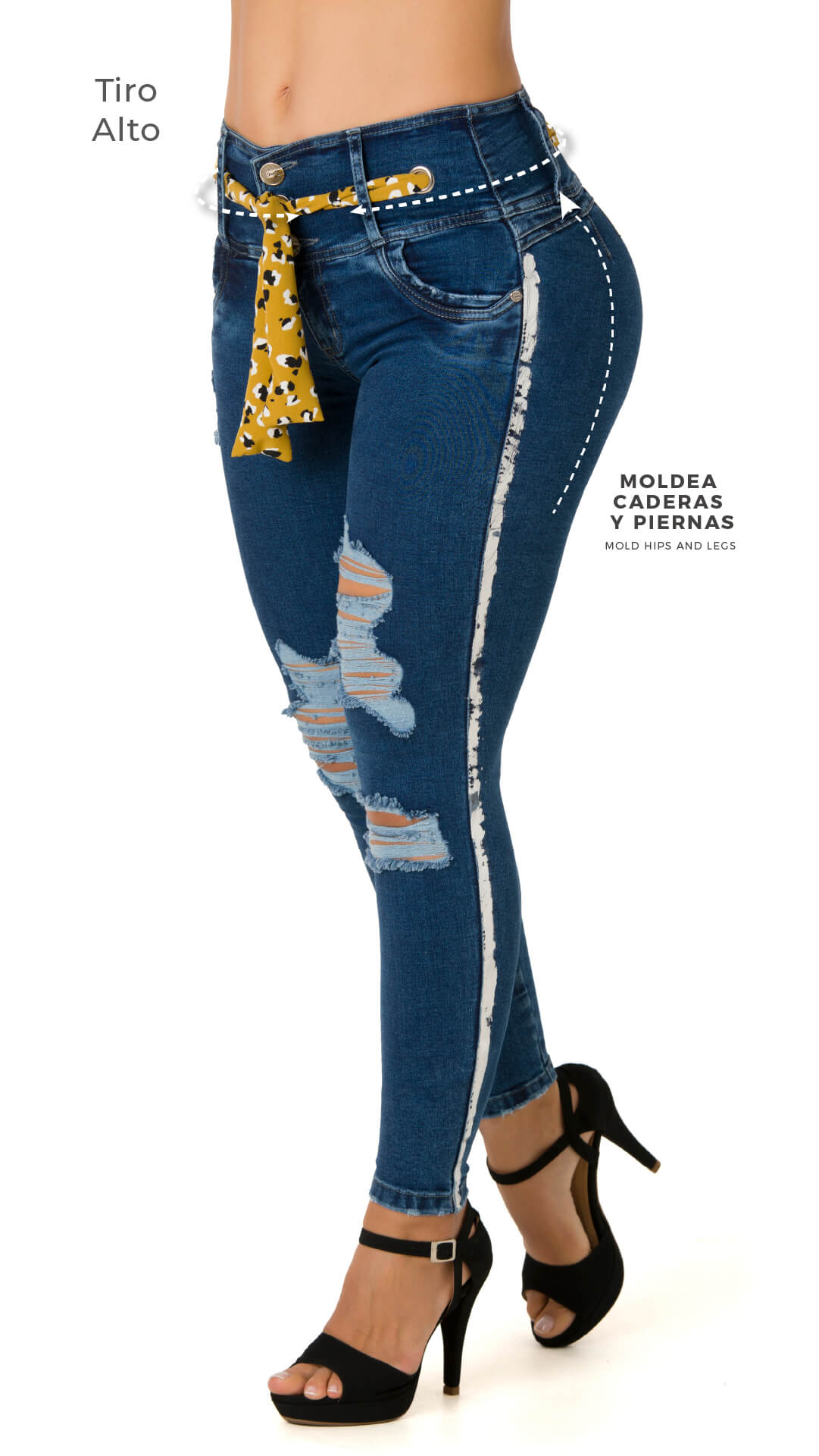 Jaquith Jeans Skinny Butt Lifter High Waist 21273DPAP-N – Ska Studio Usa