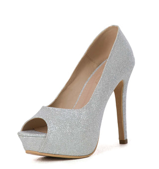 Calzado Modelo Tacon 4C146CETA - Plata