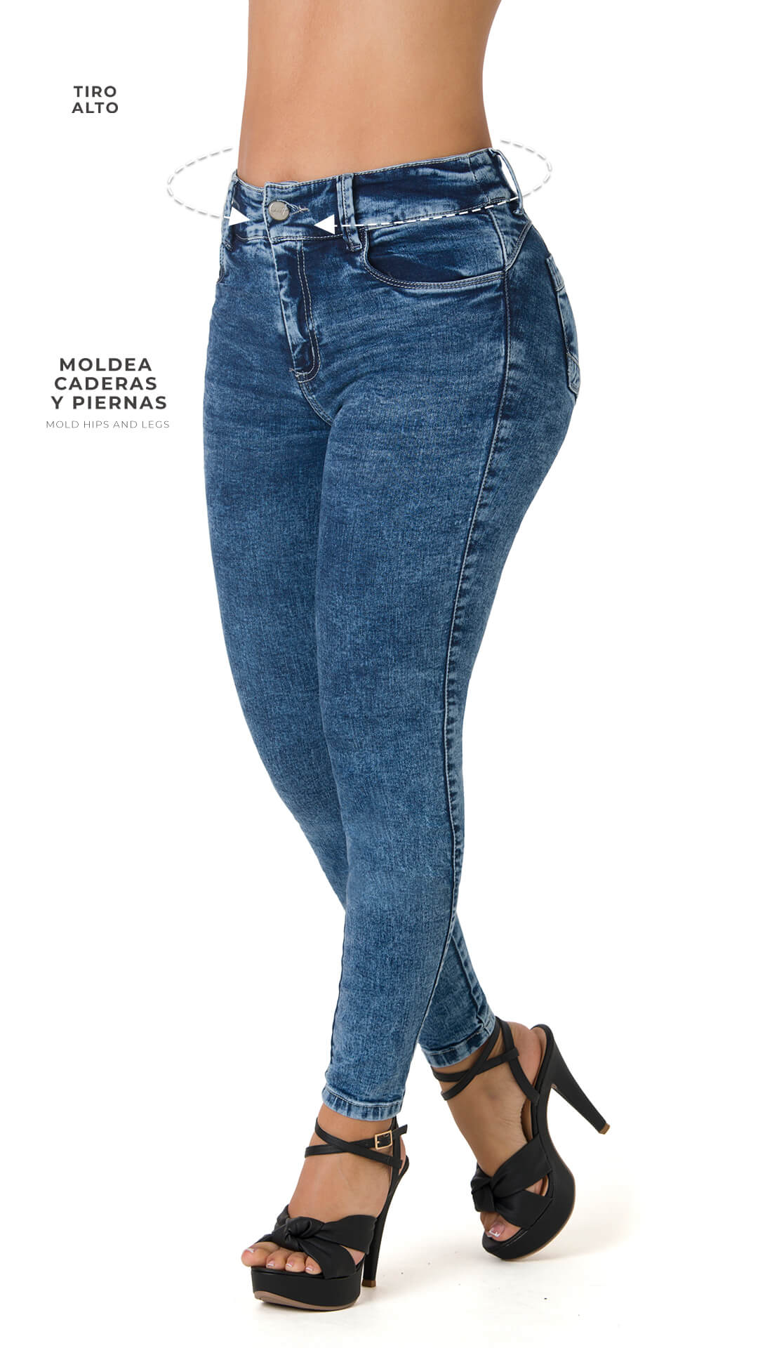 Jorgan Butt Lifting Jeans 71222PNT-B – Ska Studio Usa