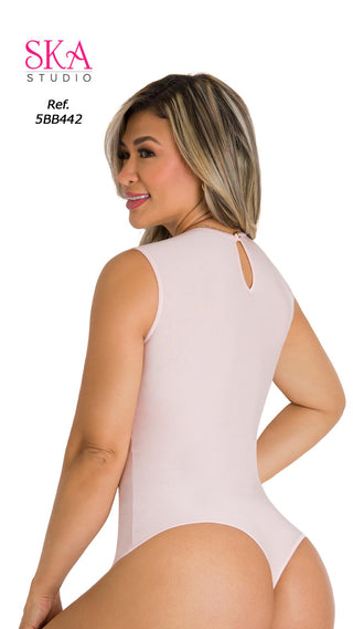 Body Con Collar 5BB442 - Palo de Rosa