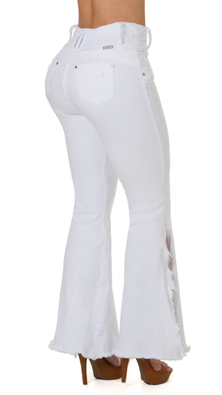 Jadon Jean Levanta Cola Campana Tiro Alto 40447PAC-B - Blanco