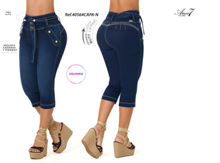 Jobi Capris Levantacola 40564CAPA-N - Azul Oscuro