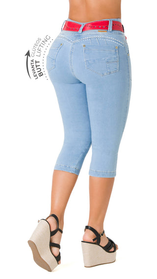 Jonell Capris Levantacola 21315CAPN-B - Azul Claro