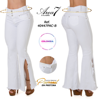 Jadon Jean Levanta Cola Campana Tiro Alto 40447PAC-B - Blanco