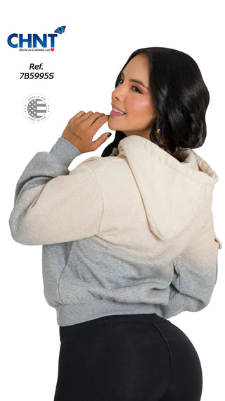 Sueter Con Capucha 7B5995S - Multicolor