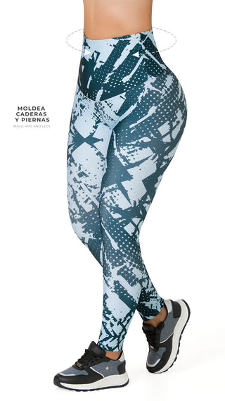 Leggings Neopreno Estampado 5L790TCP-N - Estampado
