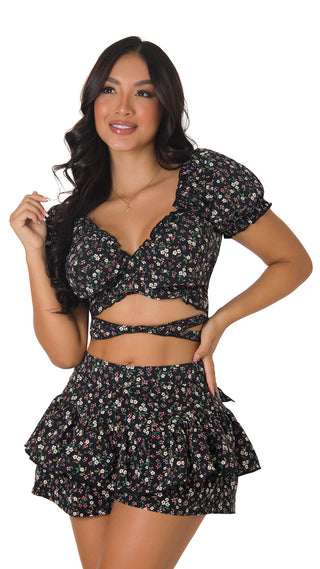 Conjunto 2 Piezas Falda 5V5077FAMN - Estampado