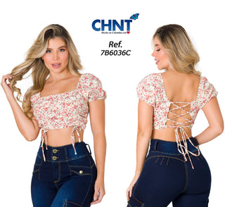 Crop Top 7B6036C - Estampado