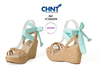 Sandalias Plataforma Estilo Romanas 7C306SPA - Multicolor