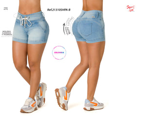 Joseph Shorts Levantacola 21310SHPA-B - Azul Claro