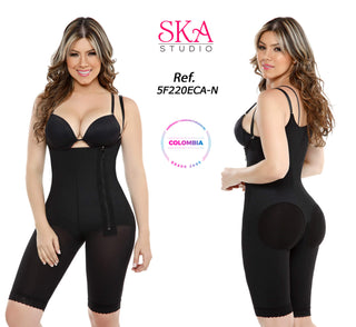 Faja control abdomen y muslos
 5F220ECA-N - Negro