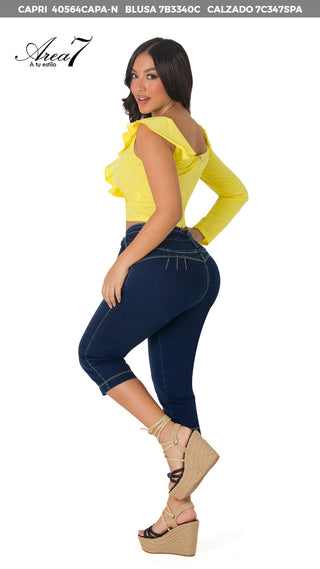 Jobi Capris Levantacola 40564CAPA-N - Azul Oscuro